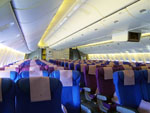 Singapore Airline 777  interior cabin