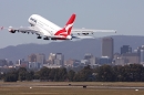 A380 leaving Adelaide