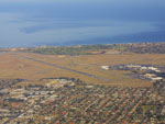 Adelaide airport overview.